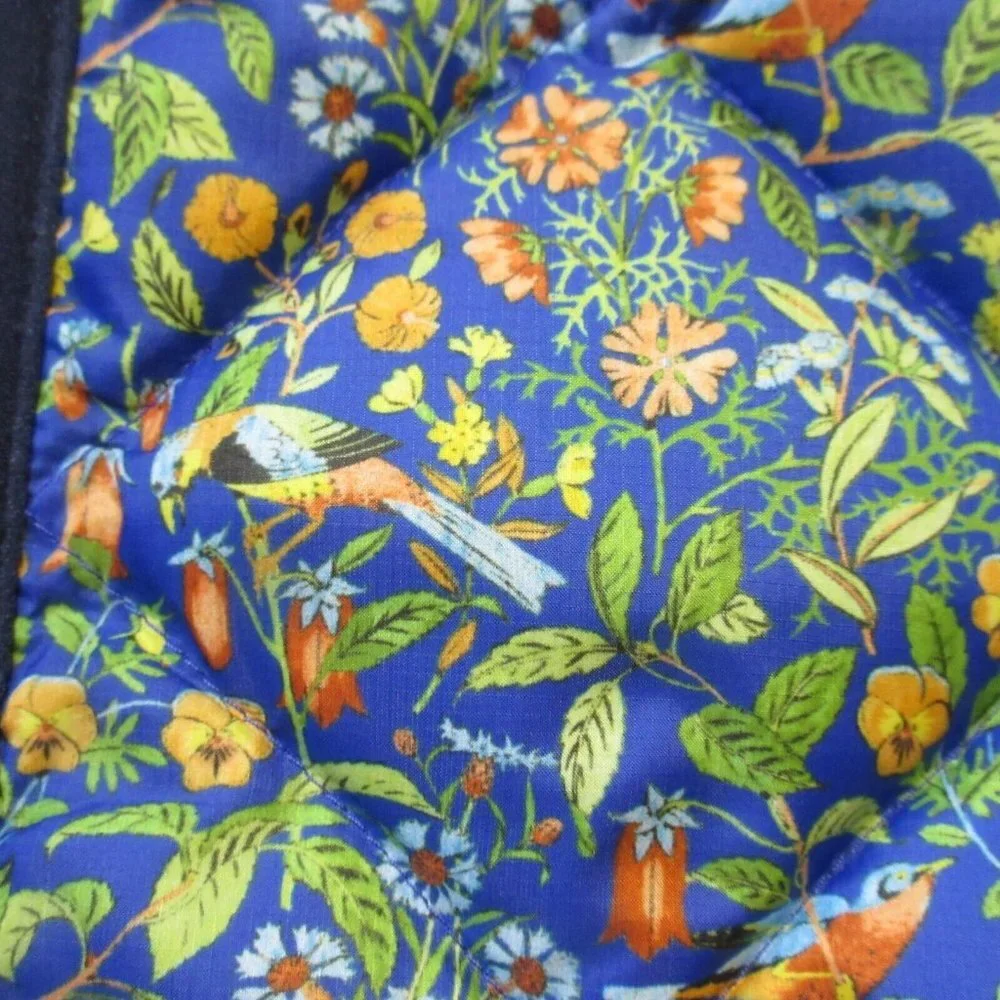 NWT J.Crew Excursion Vest in Catebsy Liberty Floral Bird Down Fill Quilted XS